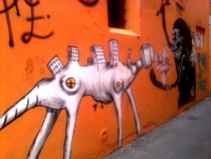 street art in bologna exit enter james boy vicolo facchini