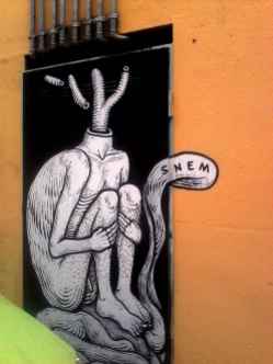 street art in bologna snem vicolo facchini