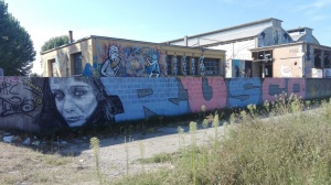 street art in bologna rusco